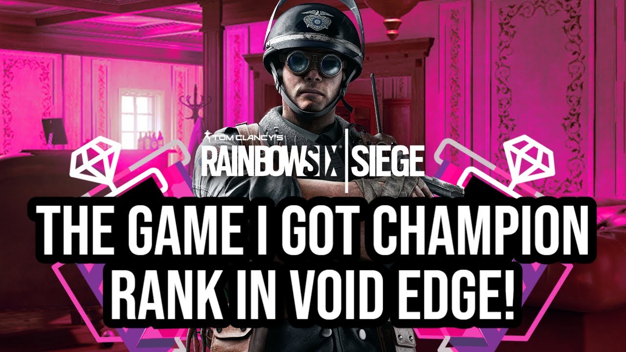 The Game I Got Champion Rank in Void Edge! | Kafe Full Game