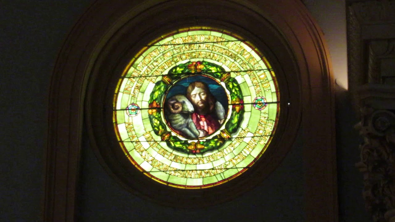John LaFarge and Stanford White -  Judson Memorial Church, NYC -  part one