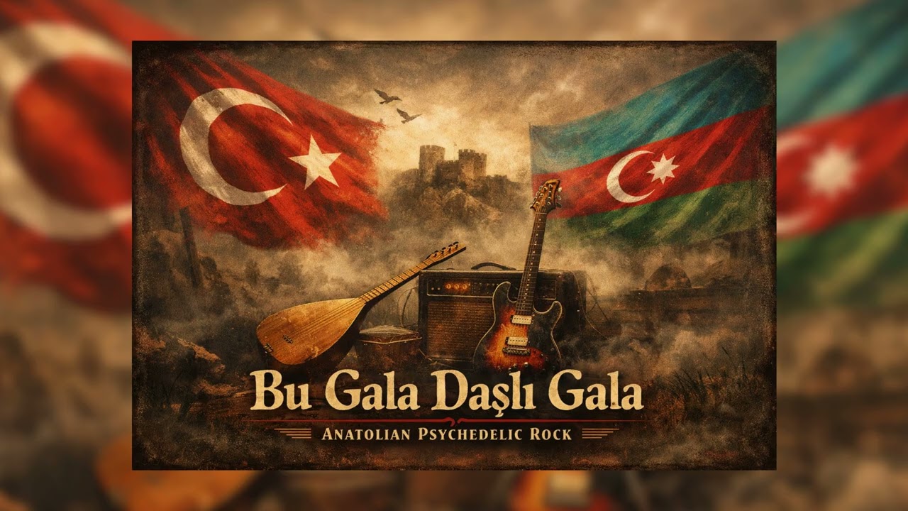 Bu Gala Daşlı Gala – Anatolian Psychedelic Rock (Azerbaijani Folk) #azerbaijan #türkiye