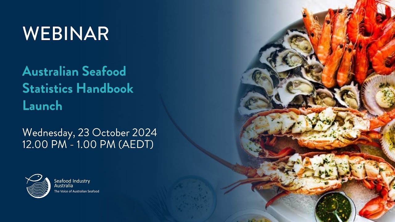 WEBINAR   Australian Seafood Statistics Handbook