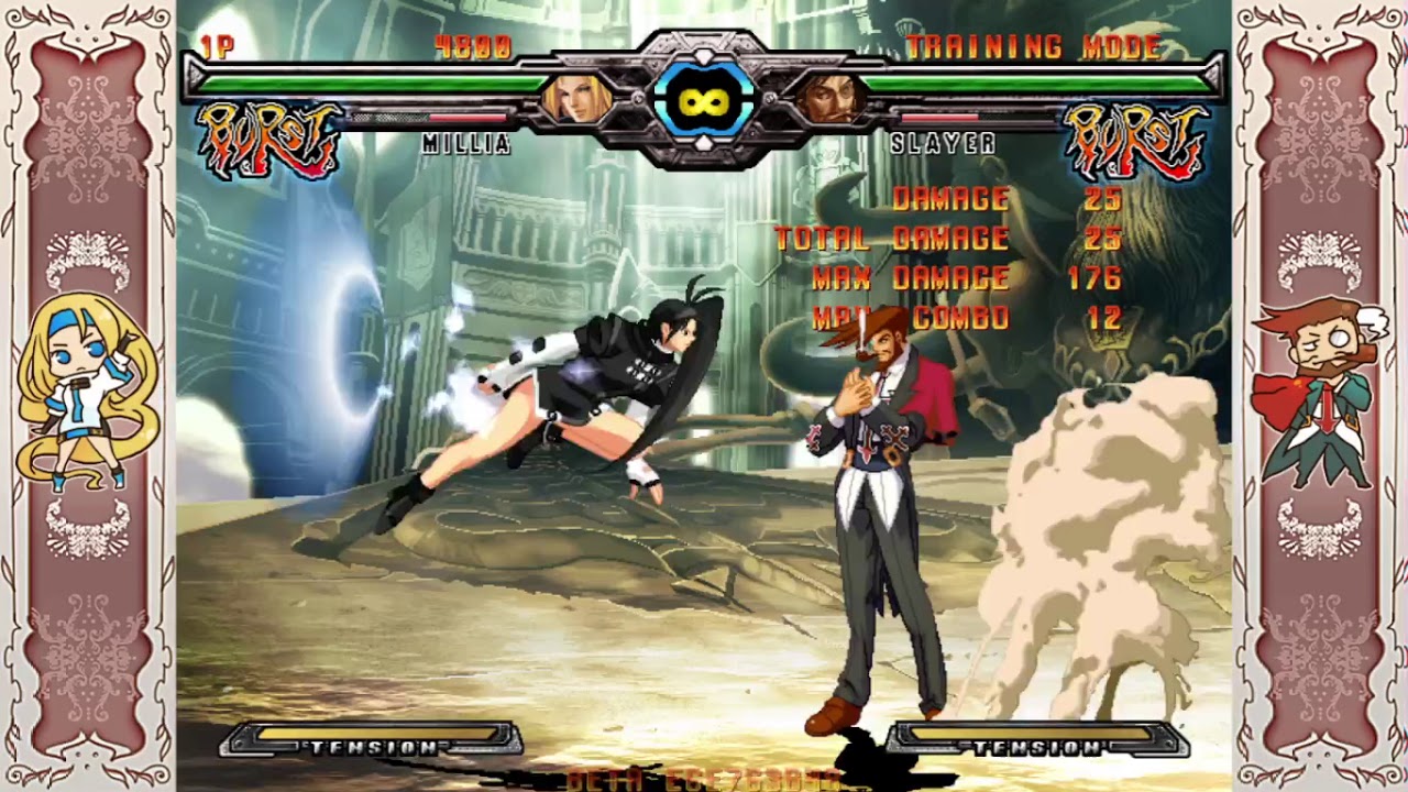 GGXXACPR Millia tutorial(for ppl coming from Xrd)