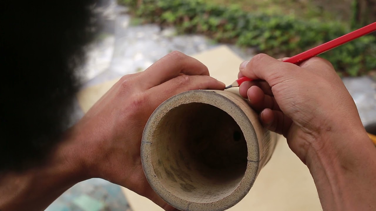 CONSTRUCCIÓN CON BAMBÚ · PROGRAMA AUDIOVISUAL DE FORMACIÓN | TALLADO PARA UNIÓN 