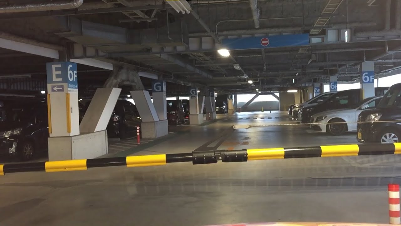 【大阪市 阿倍野区】あべのキューズモール駐車場 ６階に駐めてみた！（車載動画／入庫～出庫）
