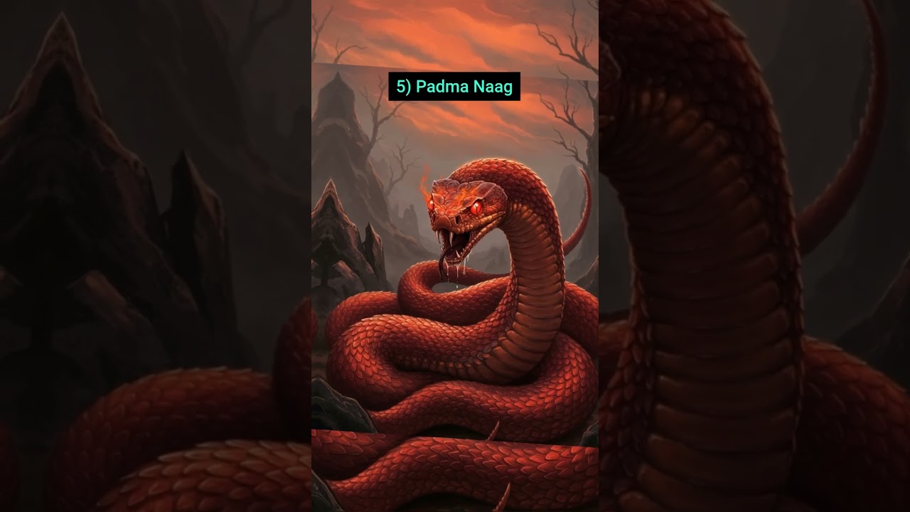 9 Most Powerful Nagas Of Hindu Mythology🕉️ 🐍।। #Naag #Snake #mythology #indian