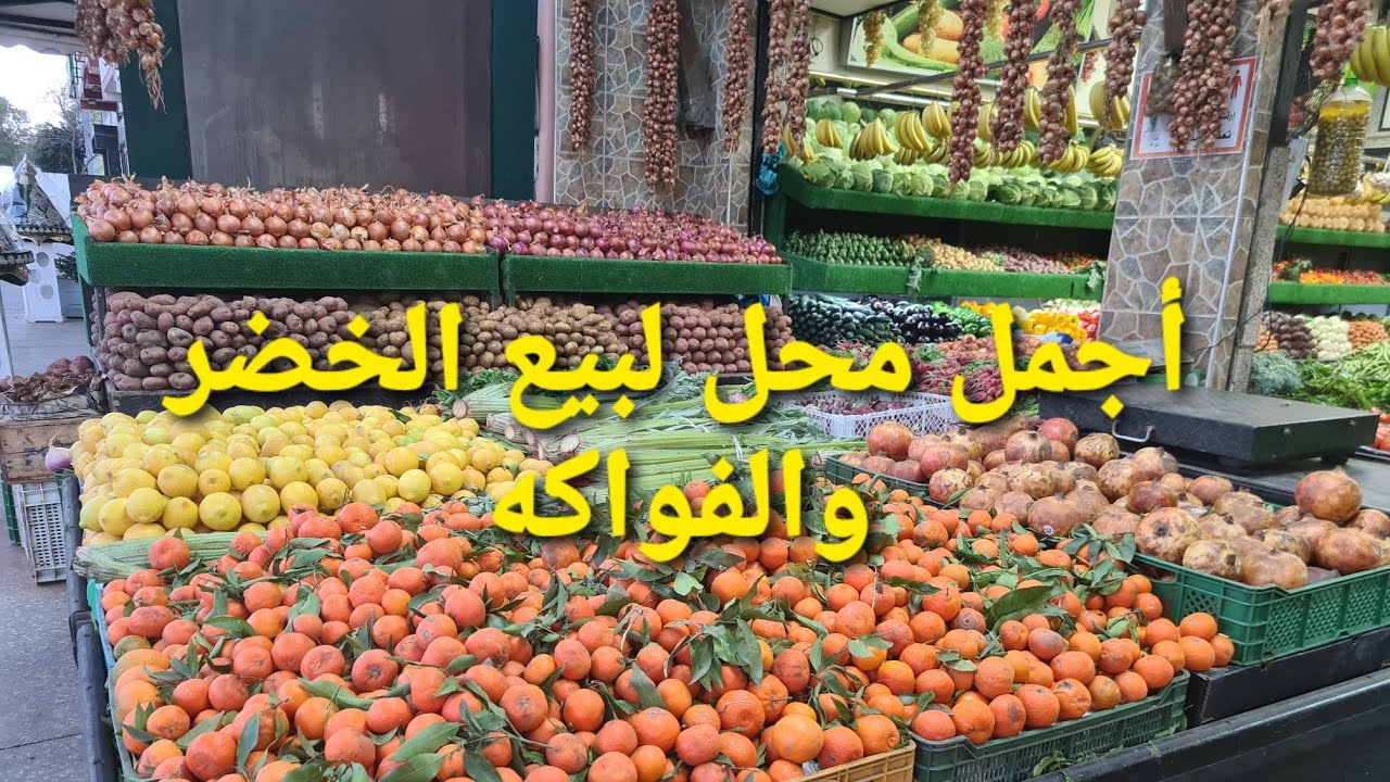 أروع محل لبيع الخضر والفواكه شفتو ماكرهناش شي واحد يكون عندنا فتاوريرت