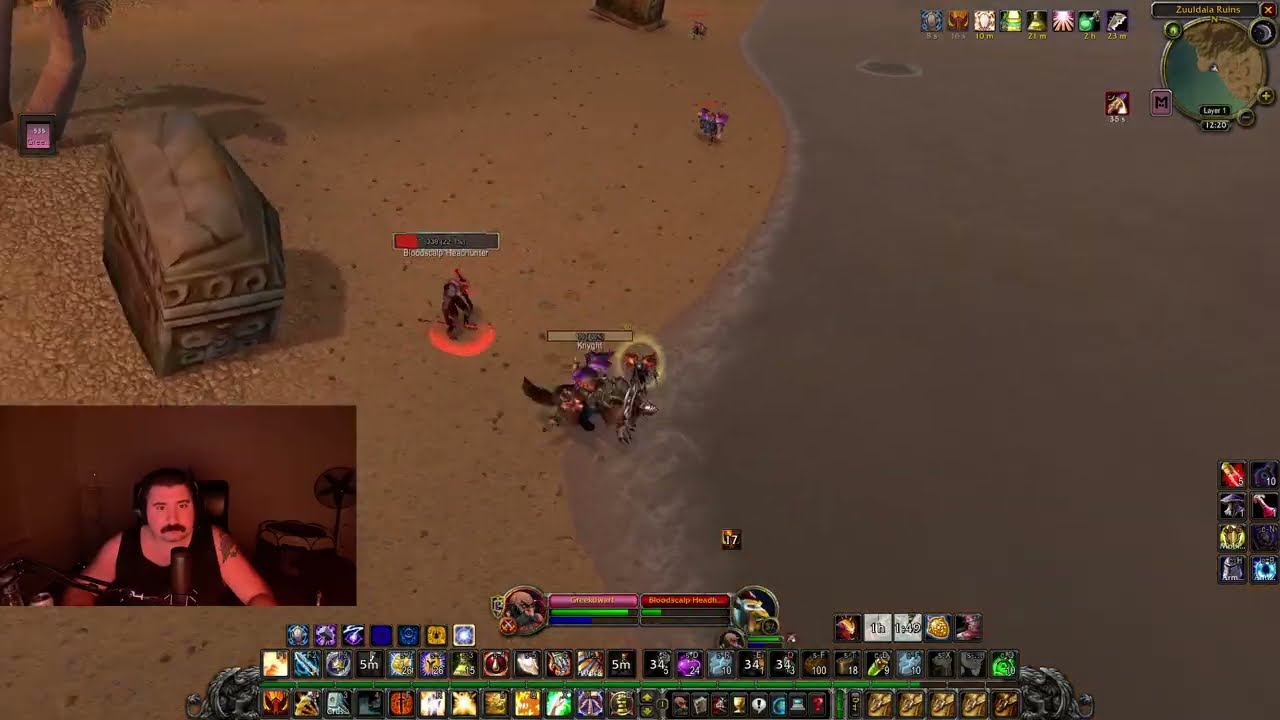 Greek & Wrecks VS 4 Warriors | WoW Classic
