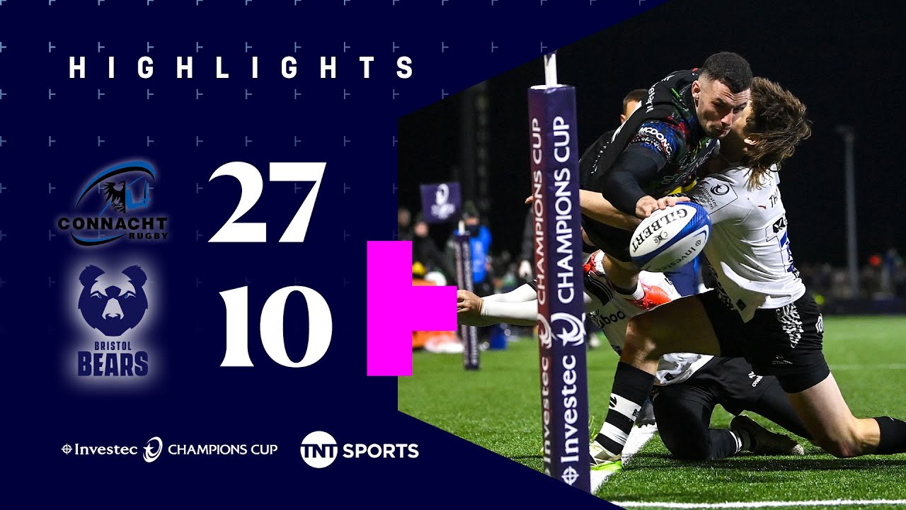Bears DROP to bottom of the table | Connacht 27-10 Bristol Bears | Investec Champions Cup Highlights