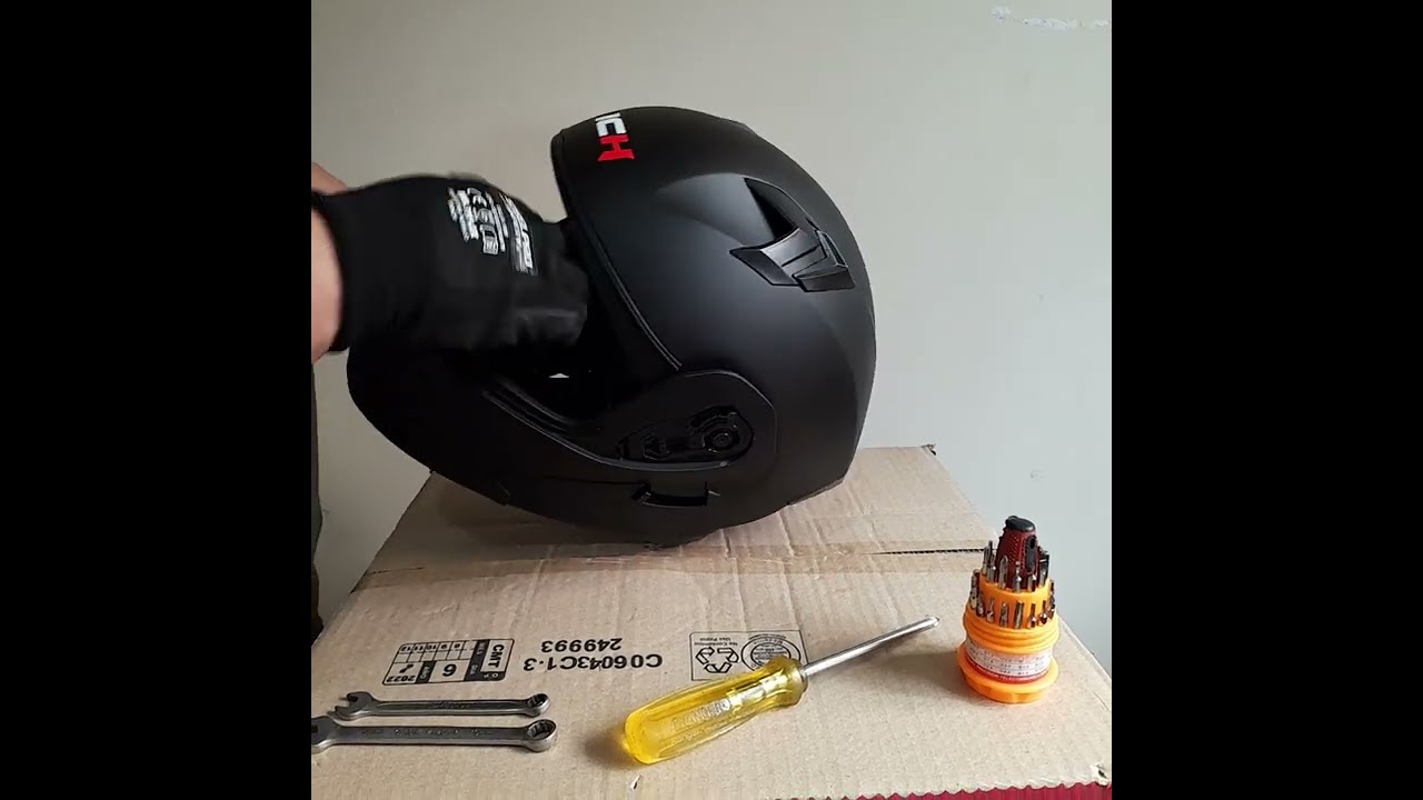 Como Cambiar  Mecanismo De Visor Casco ICH 3120
