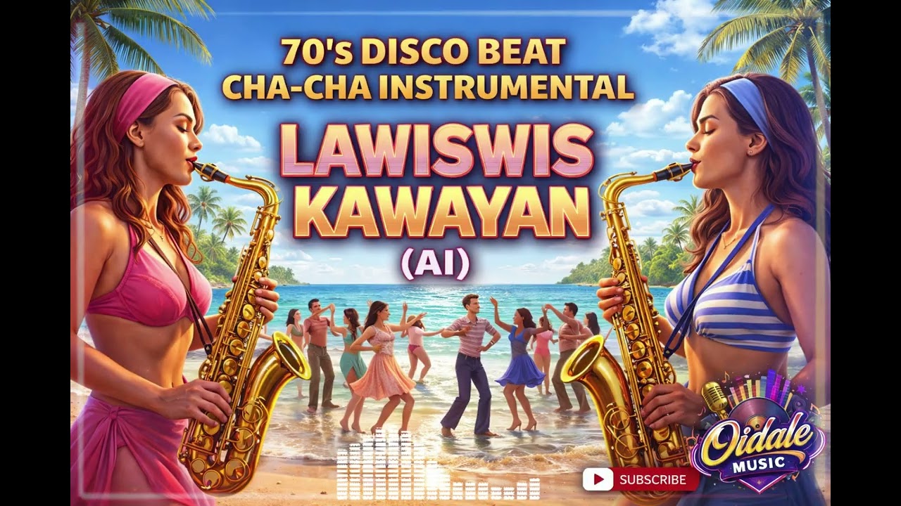 LAWISWIS KAWAY (Ai) 🎶 70’s Disco Beat Cha-Cha | Nonstop Instrumental