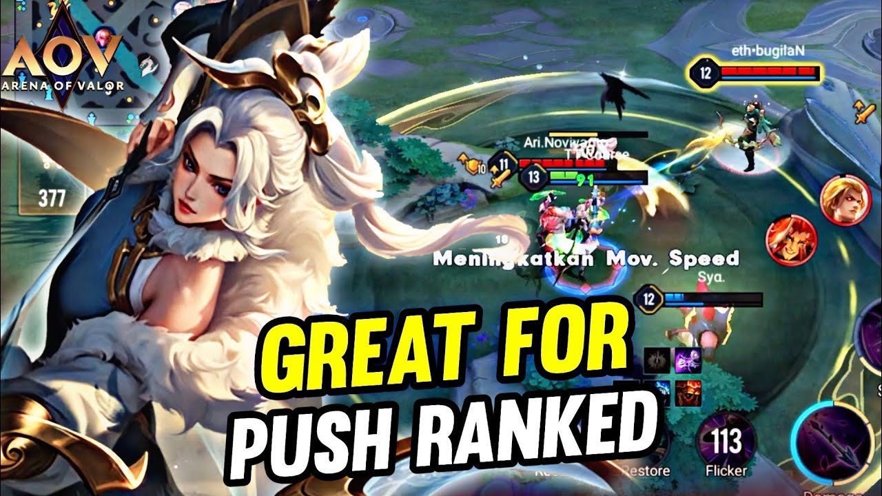 Tel'annas Pro Gameplay | Great For Push Ranked - Arena of valor