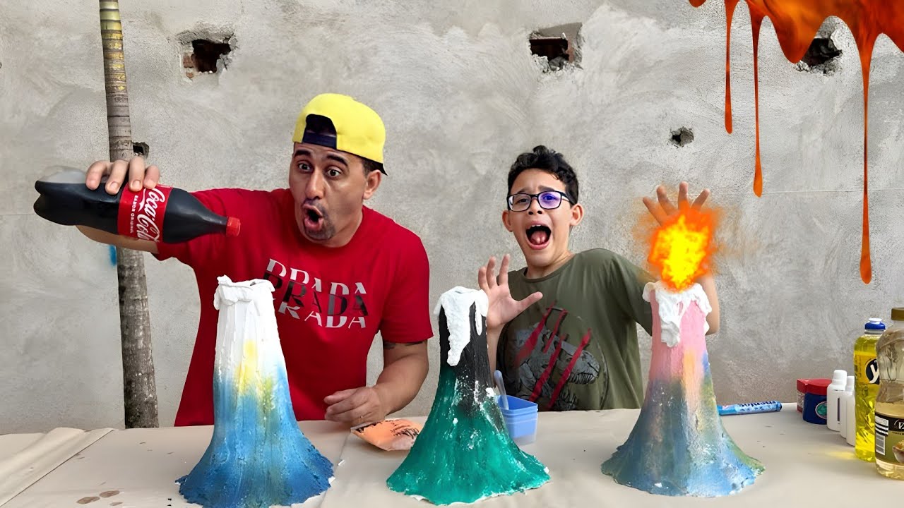 DESAFIO DO MELHOR VULCÃO!
