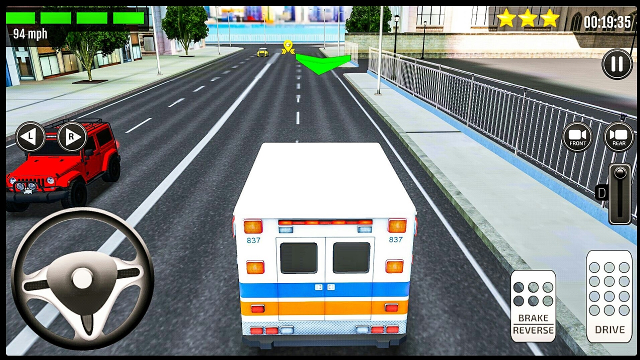 911 Driving School 3D by Games2win - Emergency Car Driving Simulator - Android Gameplay FHD
