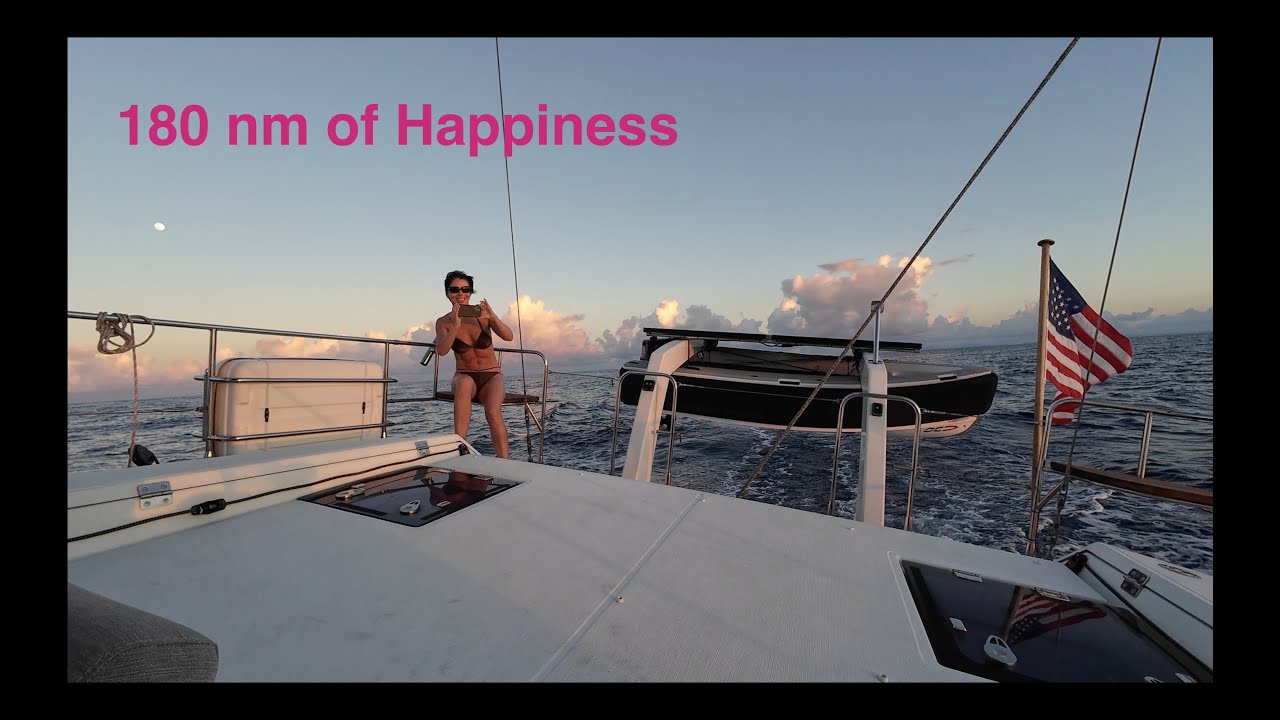 From Samaná, DR to Grand Turk, Turks and Caicos. 180 nm of pure sailing bliss - Ella loved this one!