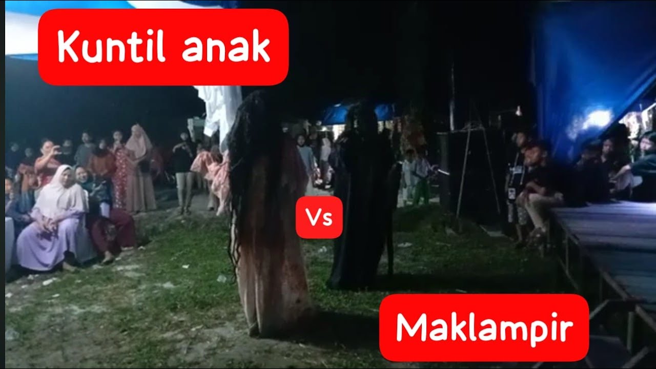 kuntilanak ghost fights with mak lampir part 5|scary|ghost #scary #ghost #funny #ghoststory #fyp