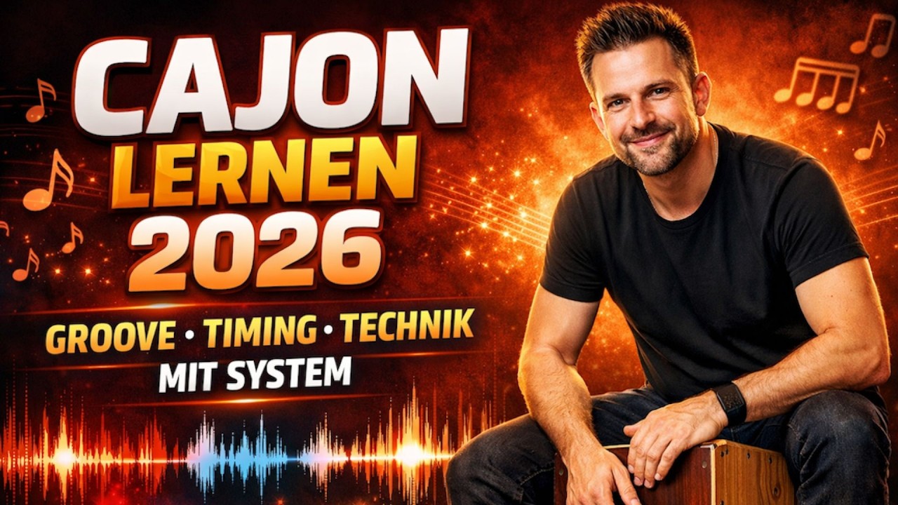 Cajon lernen 2026 – Richtig grooven statt nur klopfen