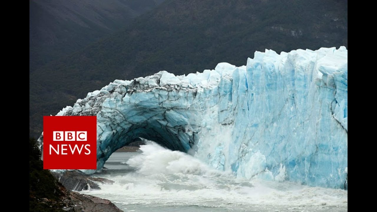 The glacier that keeps collapsing - BBC News