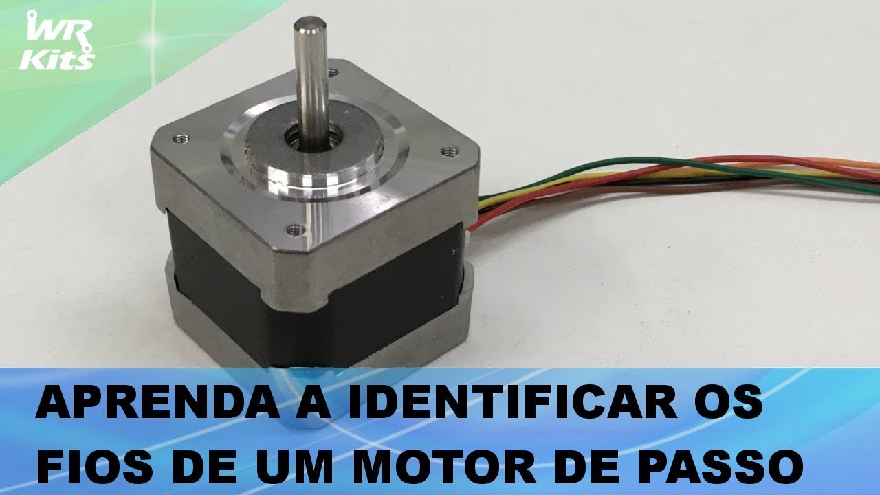 APRENDA A IDENTIFICAR OS FIOS DE UM MOTOR DE PASSO