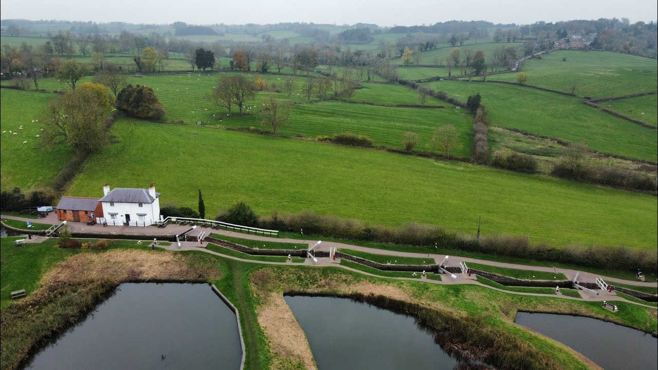 Foxton Locks, Leicestershire.