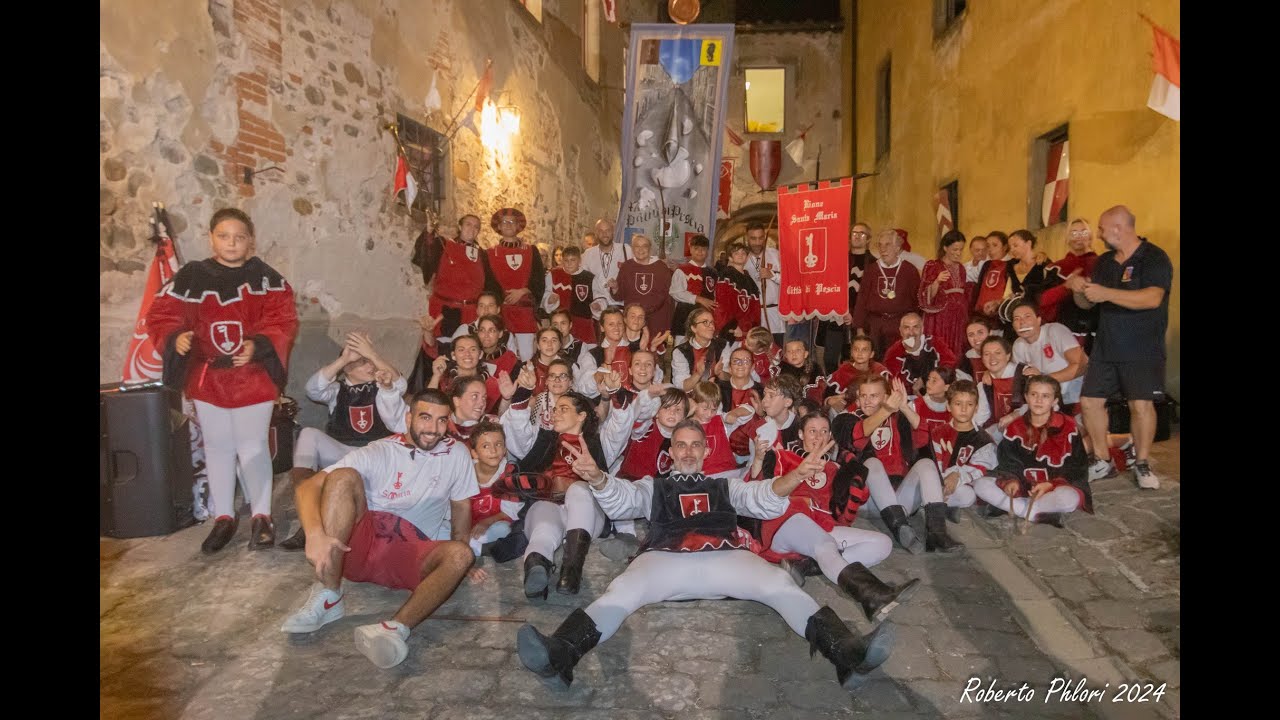 Rione Santa Maria ||| vittoria del Palio città di Pescia 2024