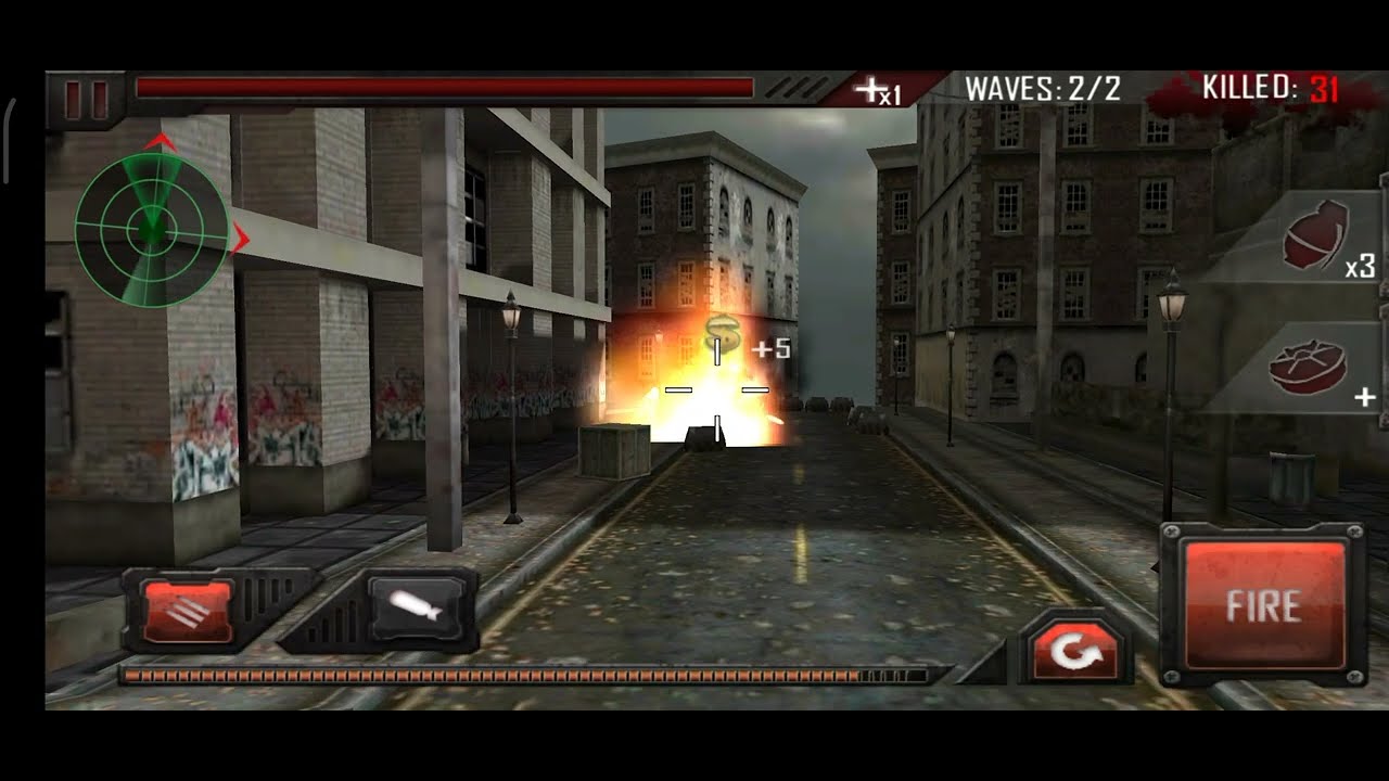 zombie roadkill level 12 shooting mode kills 48