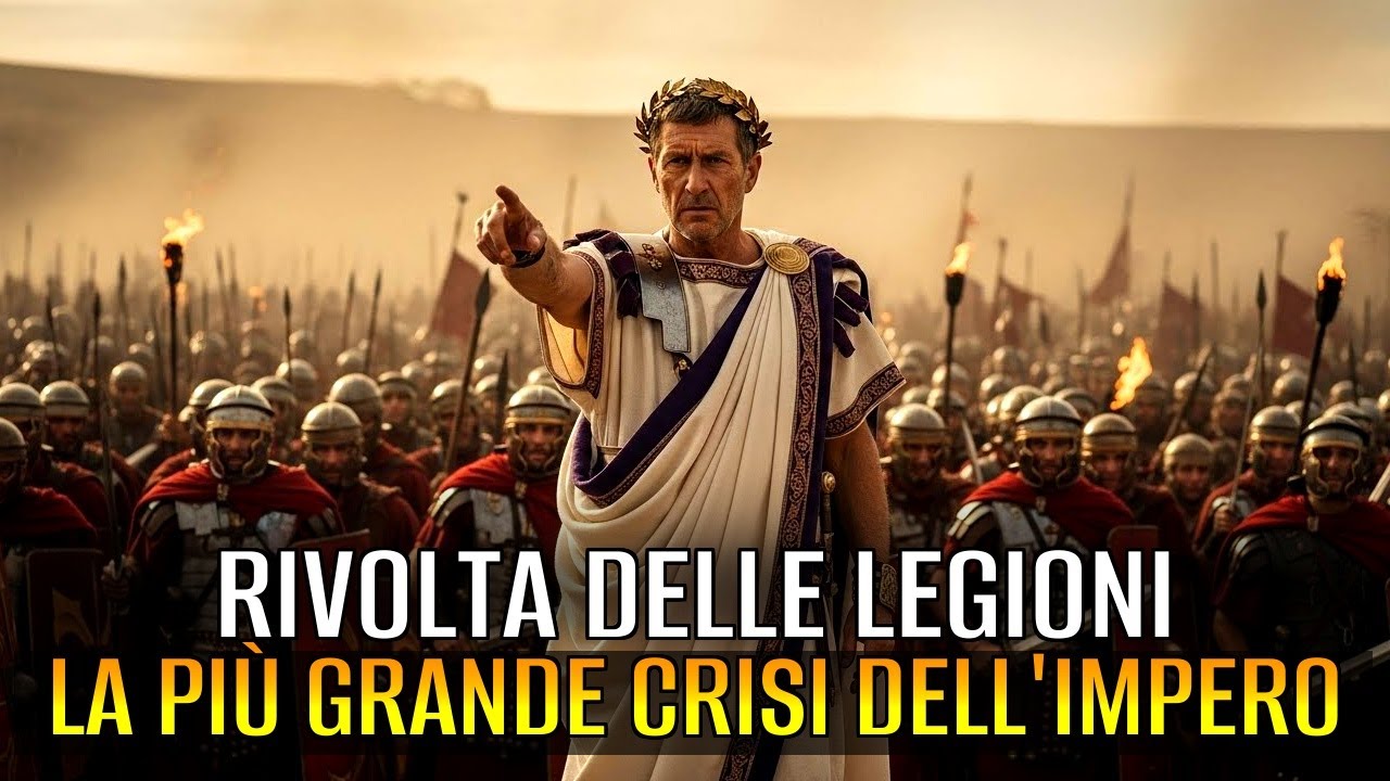 RIVOLTA DELLE LEGIONI: Come un imperatore romano calmò 10.000 soldati con una frase