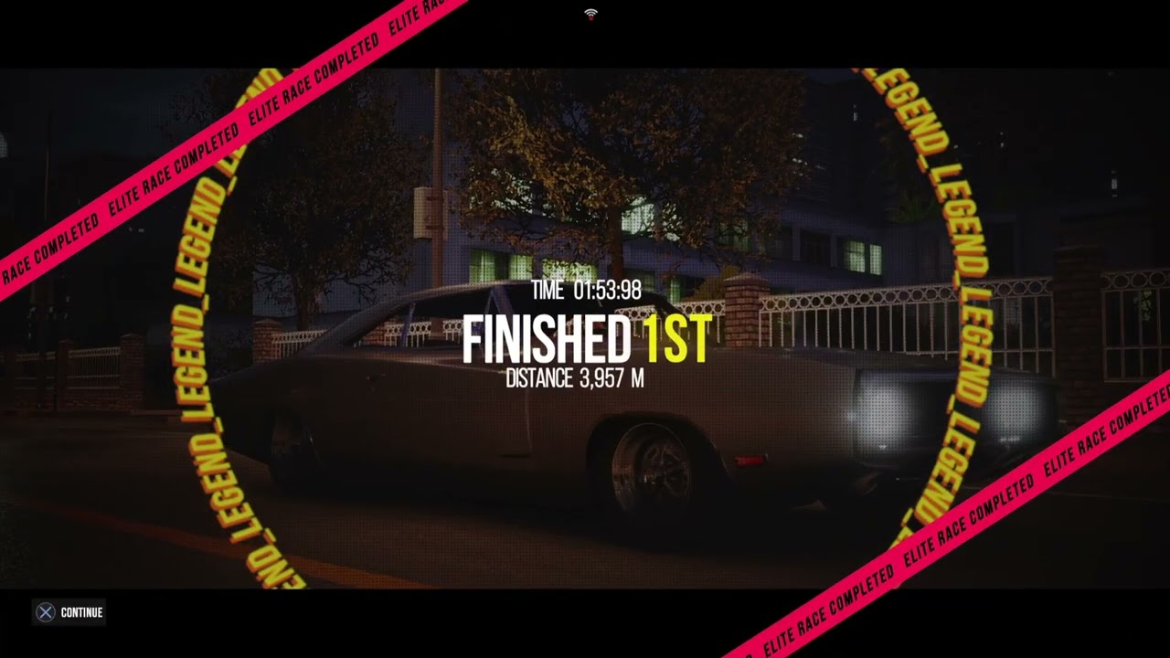 CarX Street - Night Races w/ Charger - C1 Elite Races - Hard Mode