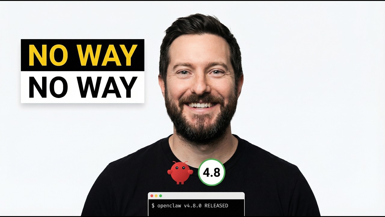OpenClaw 4.8 Update IS INSANE - Here's Why