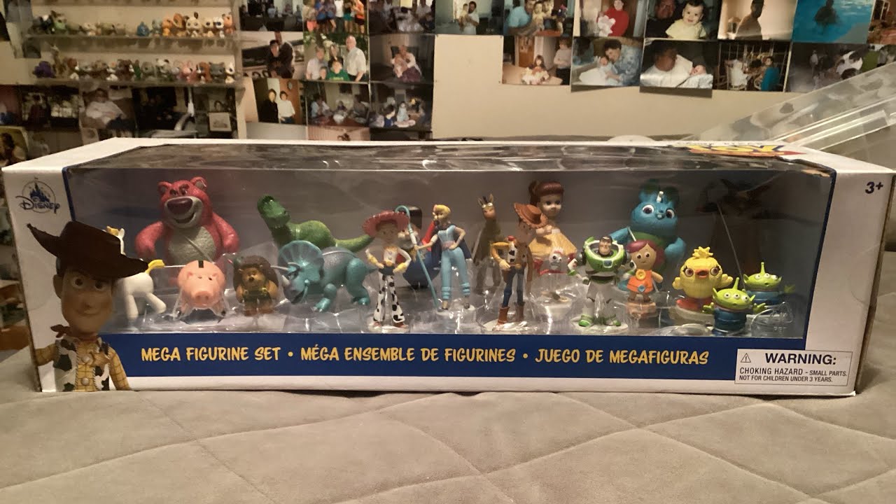 Toy Story Mega Figurine set with 20 figurines (most viewed video)