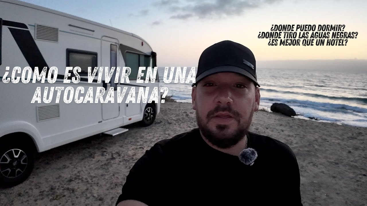 ¿Como se vive en una autocaravana? 3 días en Fuerteventura increíbles