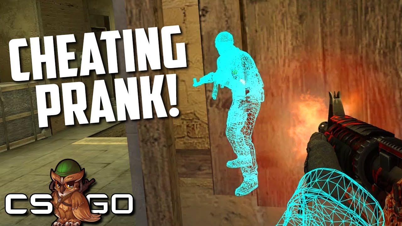 Counter-Strike, но я тайно читерю. Шутка.
