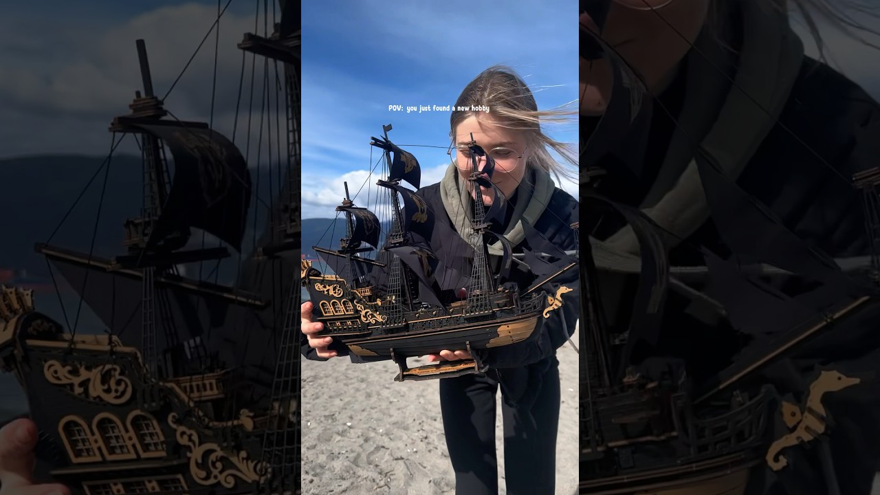 Let&rsquo;s build The Seahorse Barque 3D Wooden Puzzle #diy #3dpuzzle #woodenpuzzle #handmade #easydiy