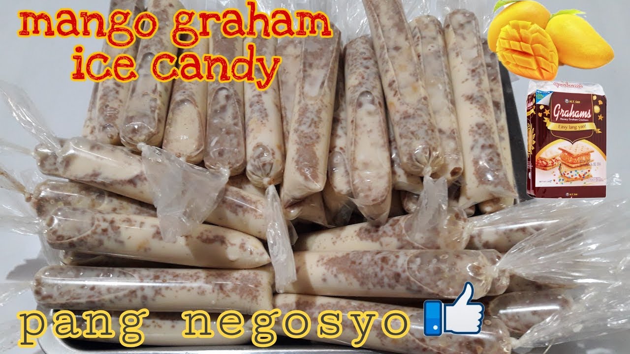 Mango graham ice candy/How to make for business