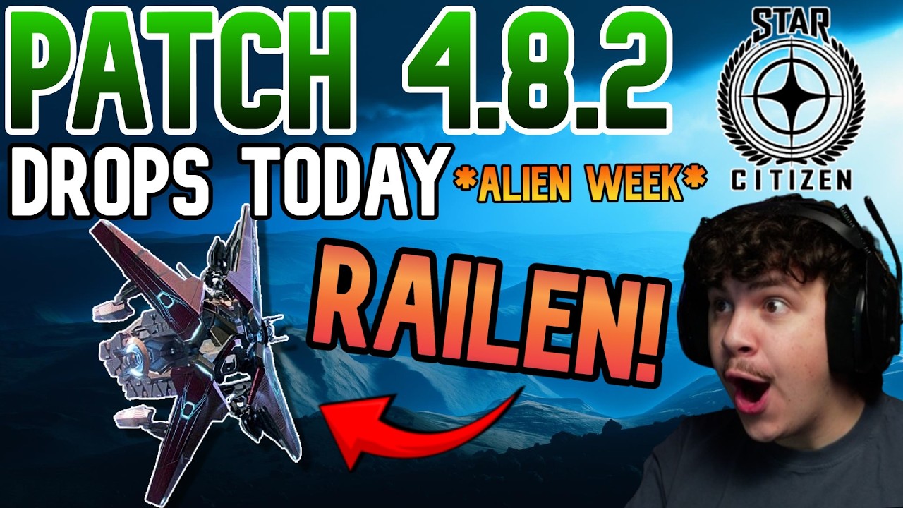 Патч 4.8.2 | Релиз Railen | Неделя пришельцев | Новости Star Citizen!