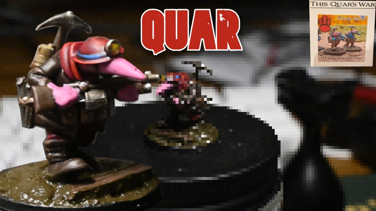 Fidwog Miners Painting Tutorial  | This Quar's War