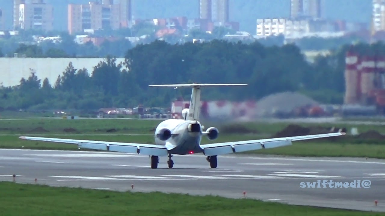 Yak-40 RA-88186 Gazpromavia Take off Koltsovo SVX USSS Як-40 Газпромавиа Кольцово