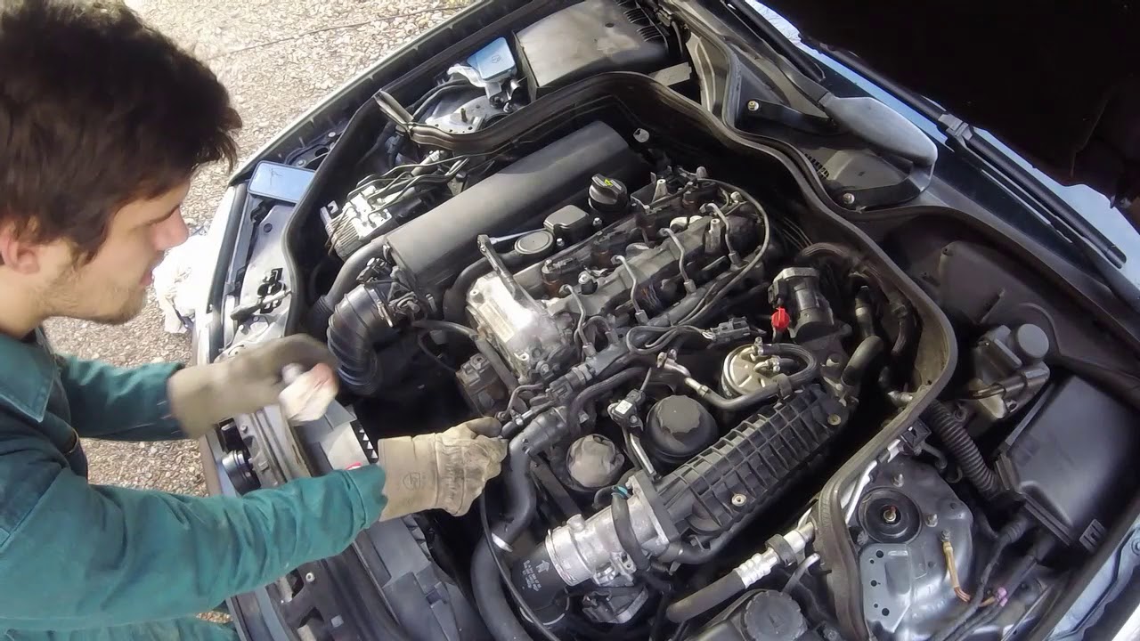 DIY: W211 E220 CDI Thermostat wechseln