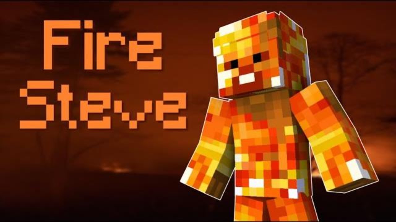 The Story Of Fire Steve - Minecraft
