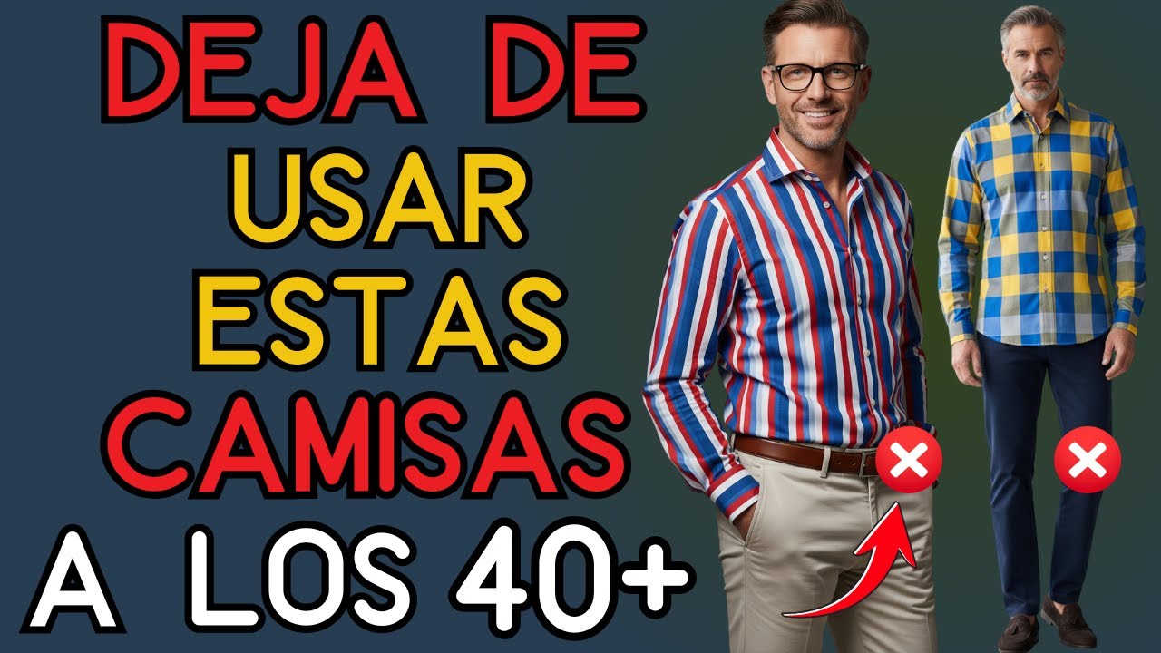 Las 5 Camisas Que Todo Hombre Mayor de 40 Deber&iacute;a Tener | Moda Hombres 40+