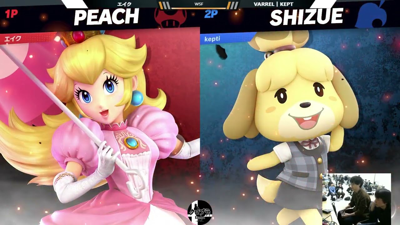 スマブラSP クロブラ44 WSF エイク （ピーチ） vs VARREL｜kept （むらびと,しずえ）