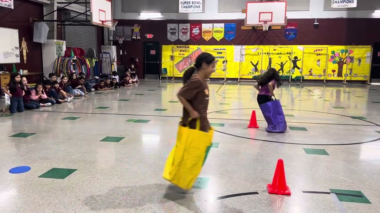 Potato sack race