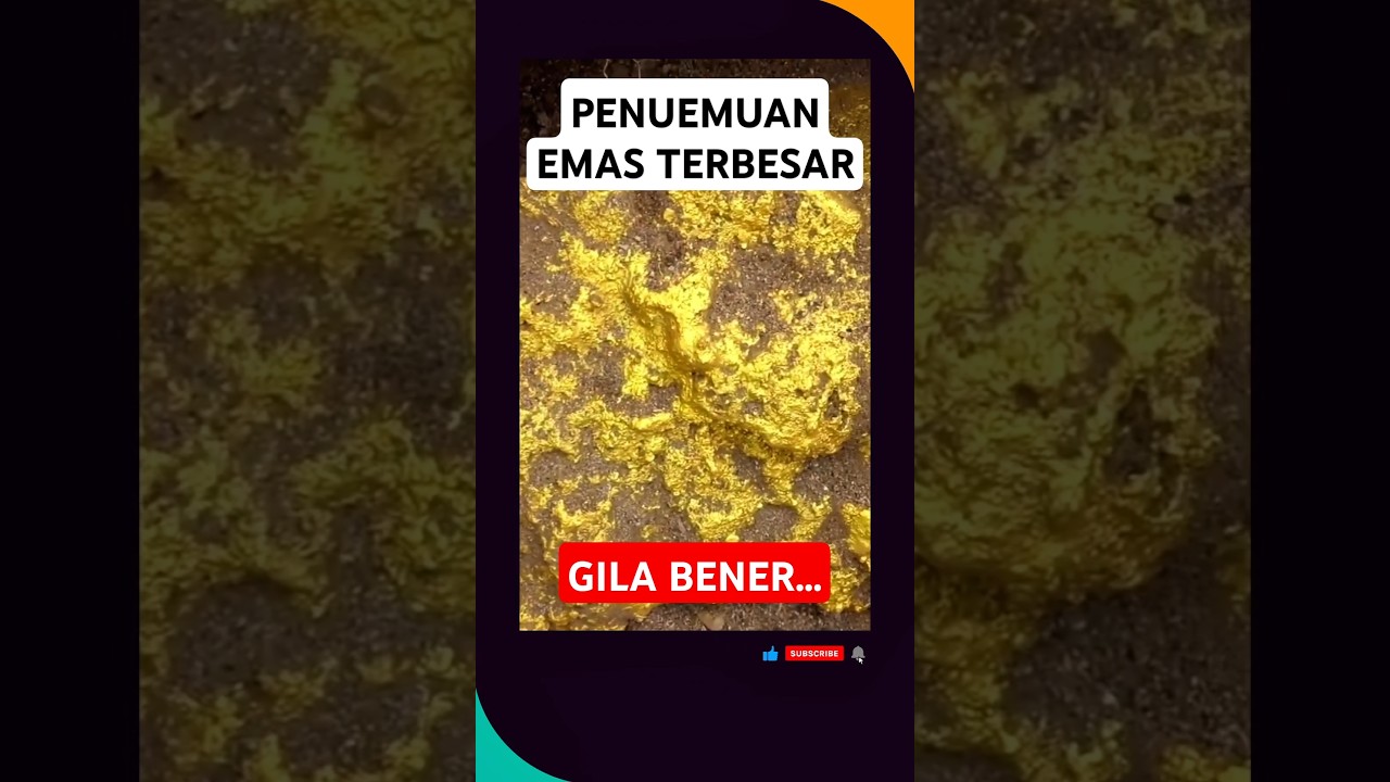 PENEMUAN EMAS TERBESAR DAN TERBERAT DIDUNIA #emas #viralvideo #viralshorts #shorts #short