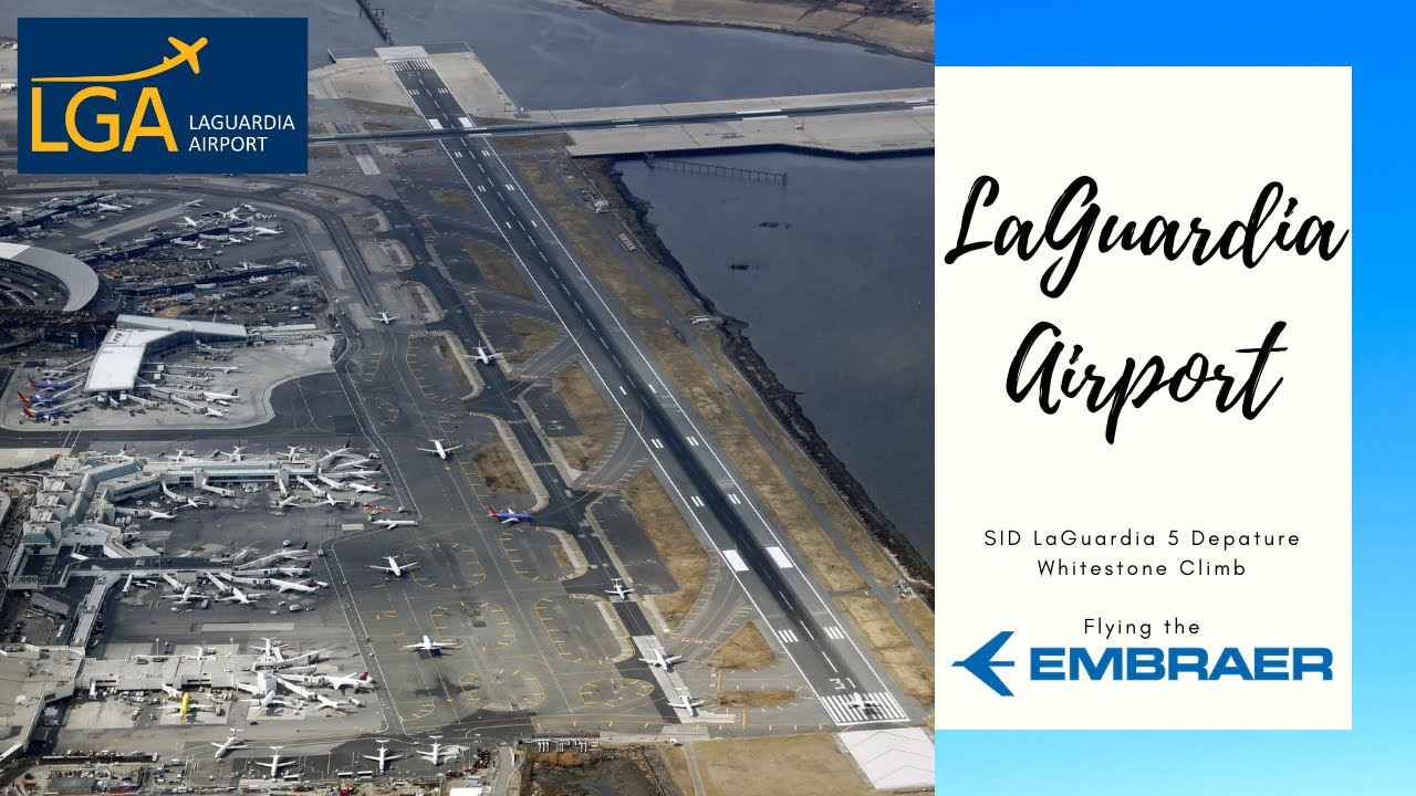 KLGA LaGuardia Airport Whitestone Climb Departure
