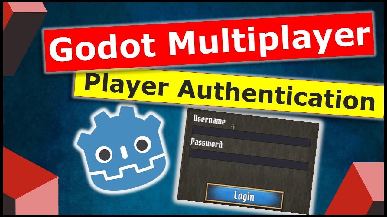 Godot Multiplayer - Player Authentication | Godot Dedicated Server #3