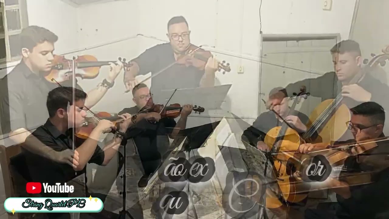 Hino CCB 204 - Só Jesus é Amigo Verdadeiro( Quarteto de Cordas )