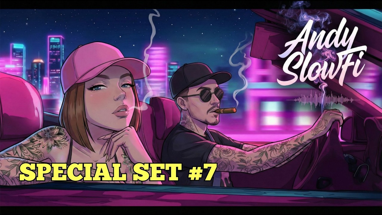 Andy SlowFI • West Coast Chill Rap 🌙 1 Hour Relaxing Night Set