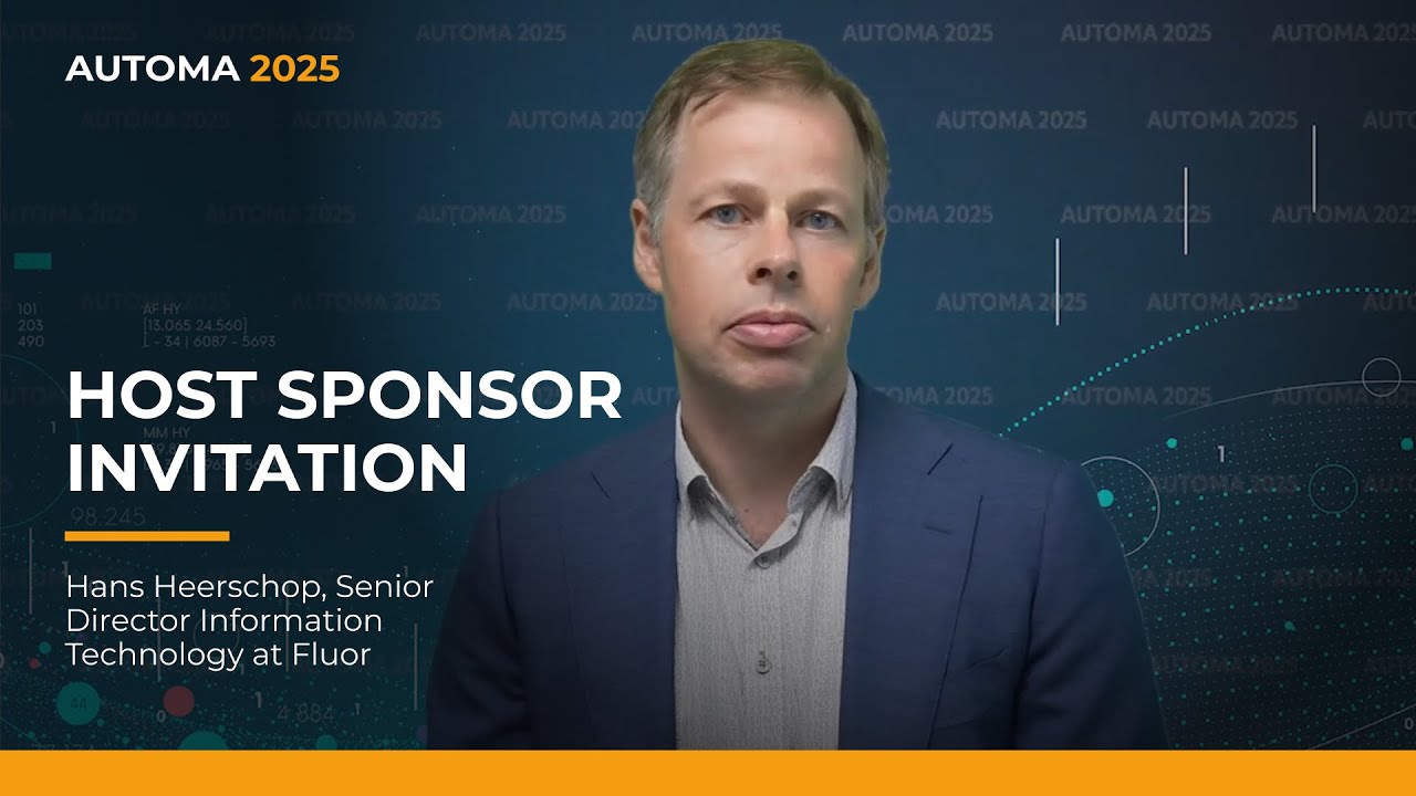 Host Sponsor Invitation, Fluor | AUTOMA 2025