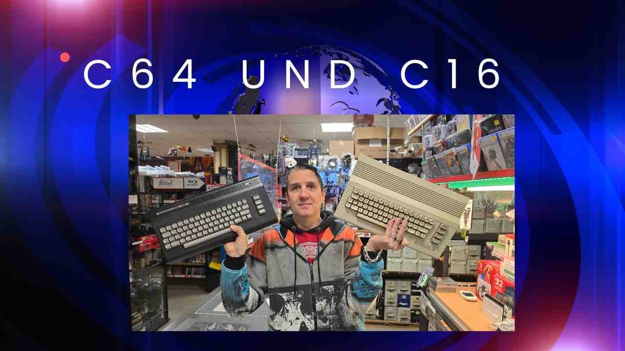 C16 + C64 Commodore64 und Commodore16 im Powergames Chemnitz