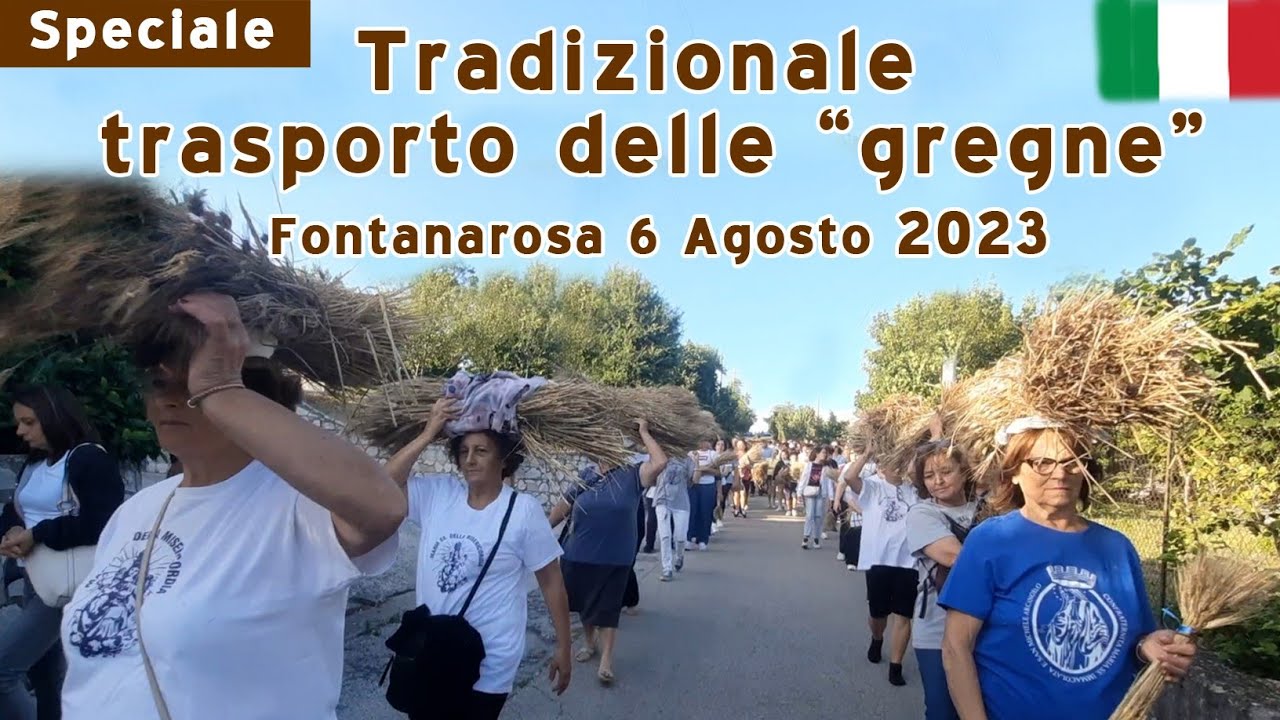 Fontanarosa/Speciale-Tradizionale trasporto delle 