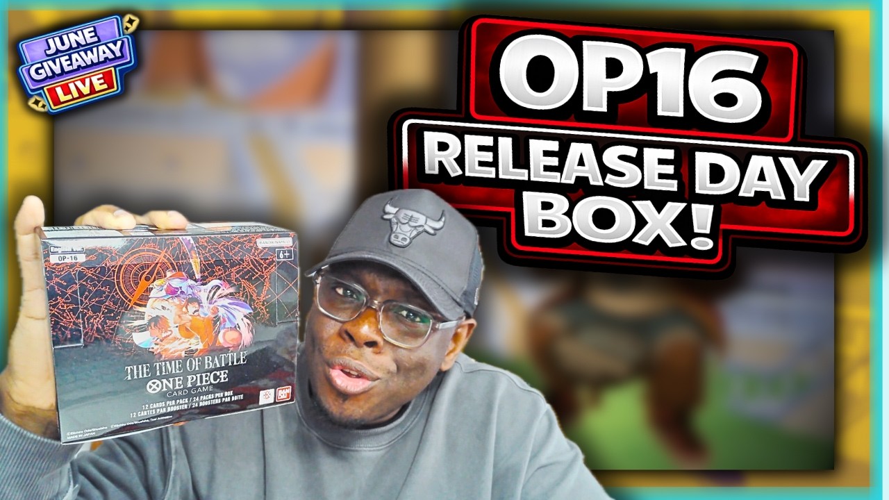One Piece TCG - OP16 The Time of Battle Booster Box Opening! | Release Day Box - Worth The Wait?