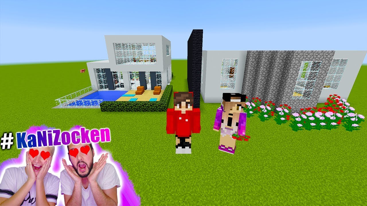 NINAS TRAUM HAUS (Burg) vs KAANS TRAUM HAUS (Villa) Welches Haus ist schöner? Minecraft Build Battle